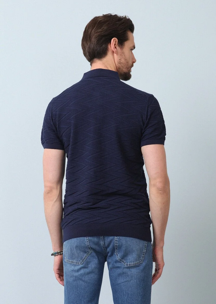 Navy Blue Knitwear - 6