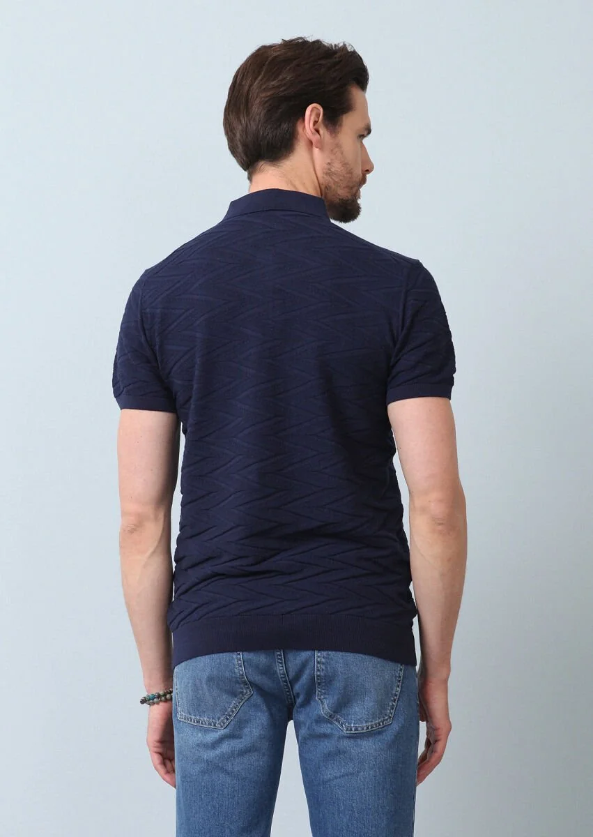 Navy Blue Knitwear - 6
