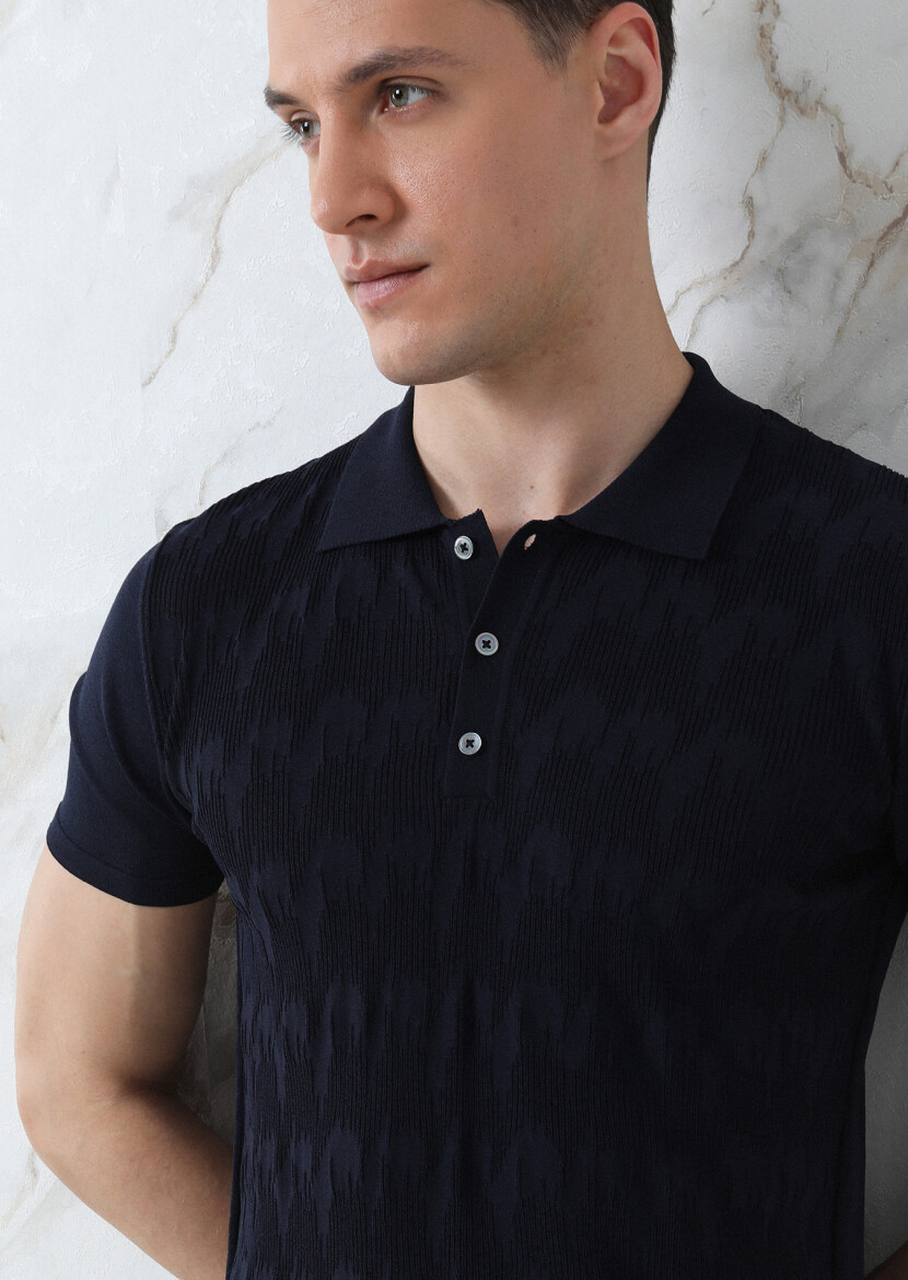 Navy Blue Knitwear - 3