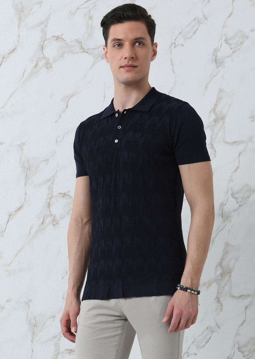 Navy Blue Knitwear - 4