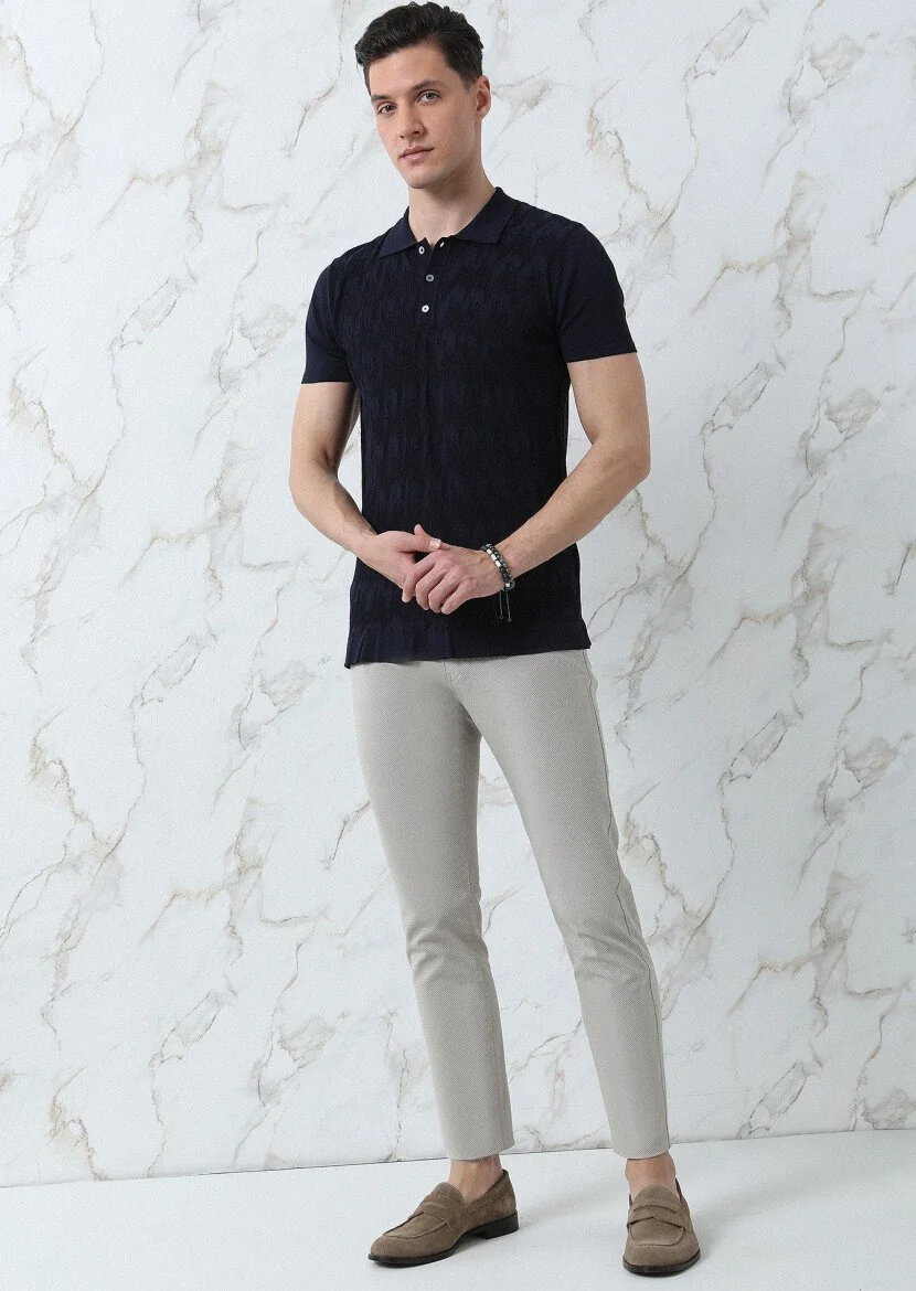 Navy Blue Knitwear 