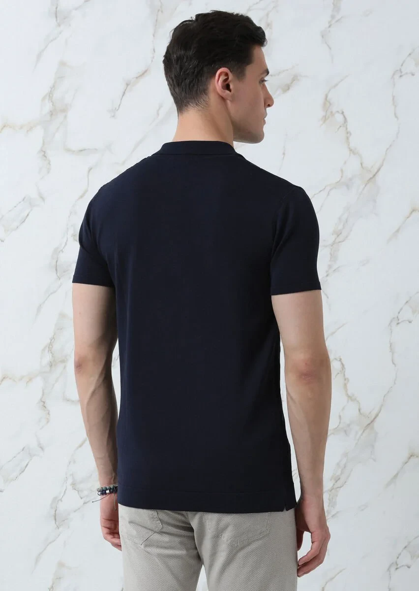 Navy Blue Knitwear - 5