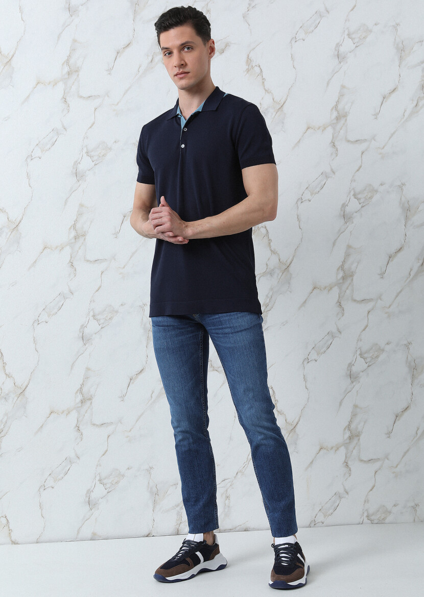 Navy Blue Knitwear - 4