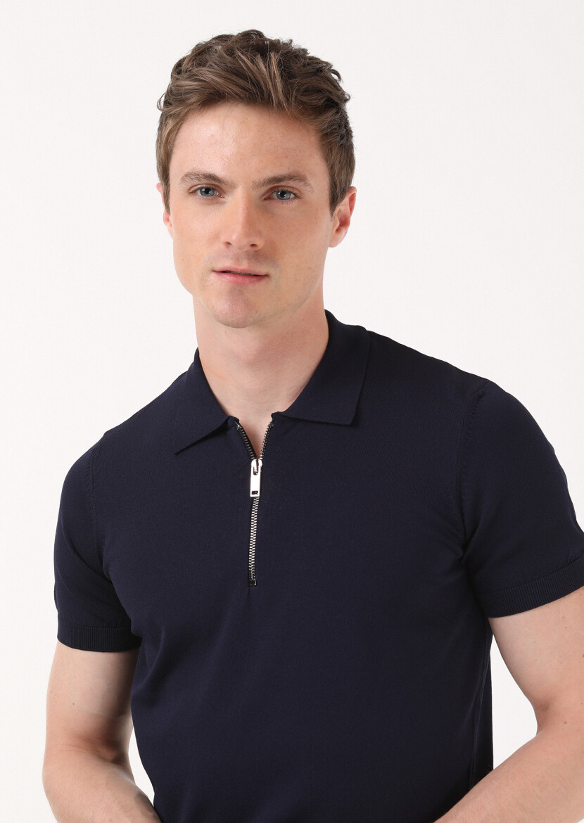 Navy Blue Knitwear - 4