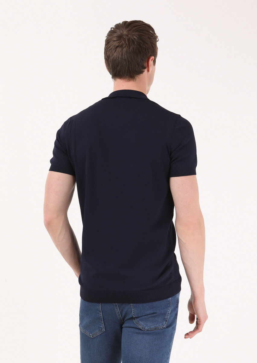 Navy Blue Knitwear - 5