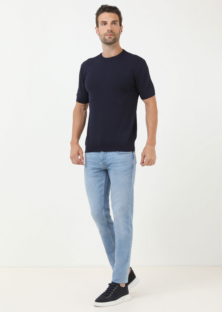 Navy Blue Knitwear - 2