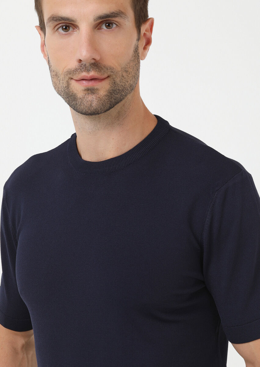 Navy Blue Knitwear - 3