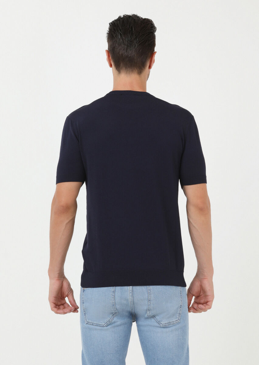 Navy Blue Knitwear - 4