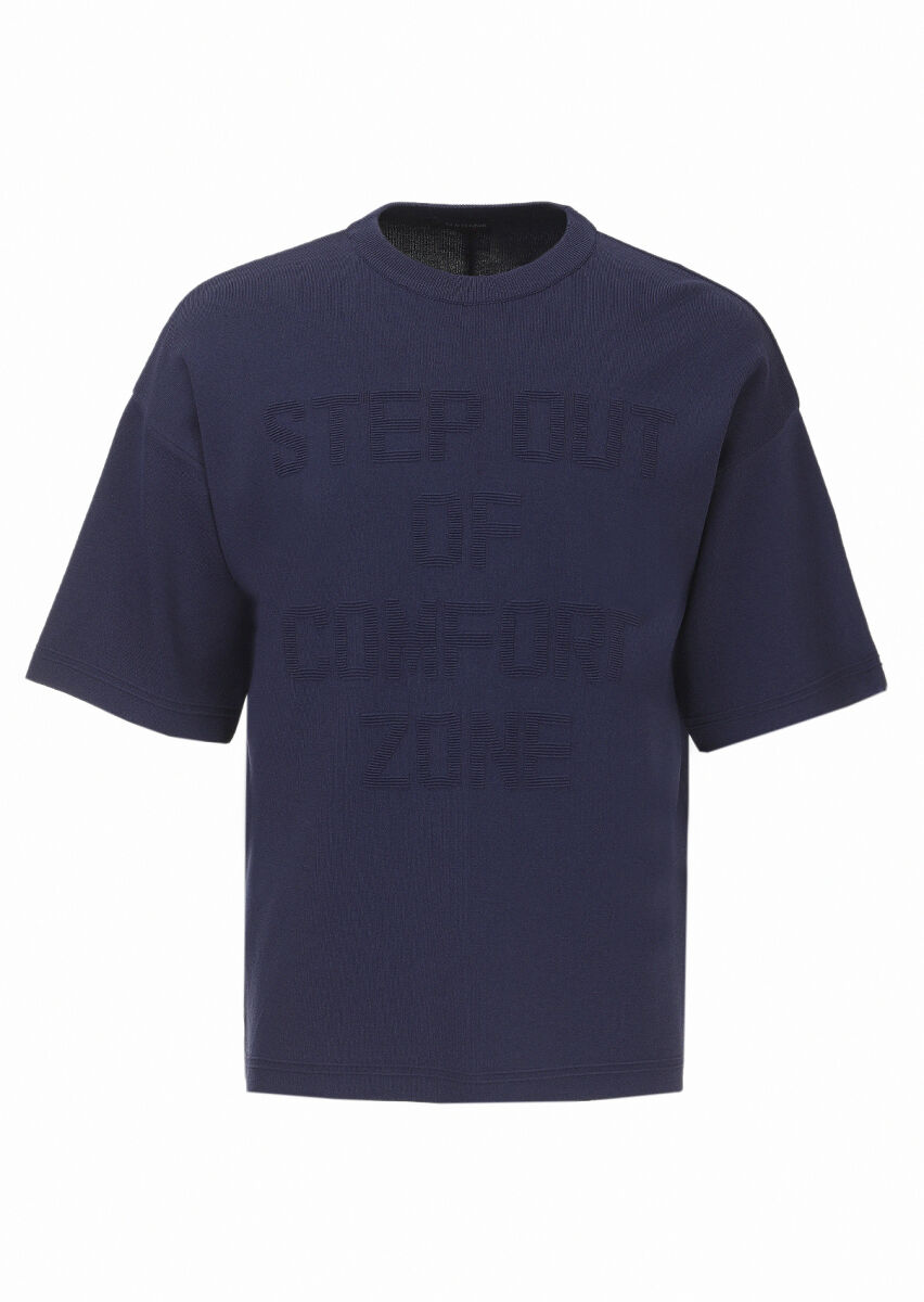 Navy Blue Knitwear - 1