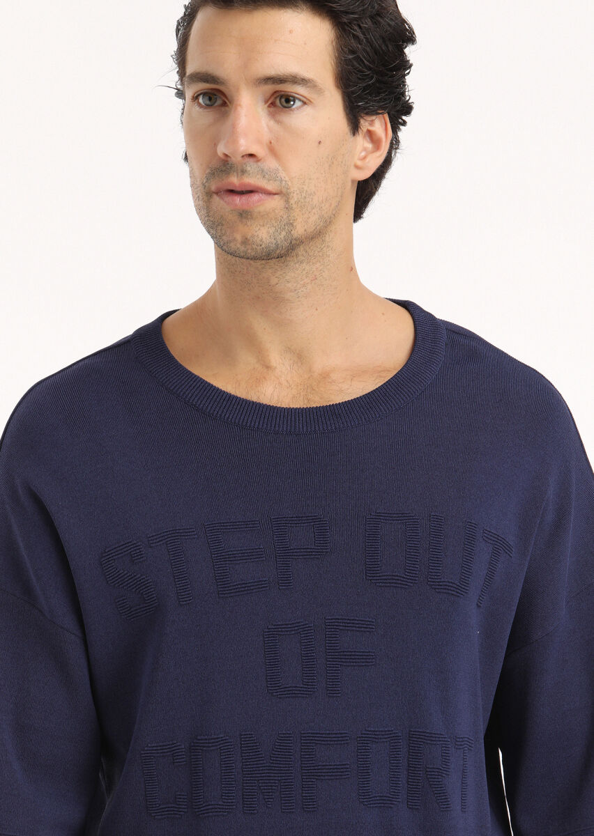 Navy Blue Knitwear - 3