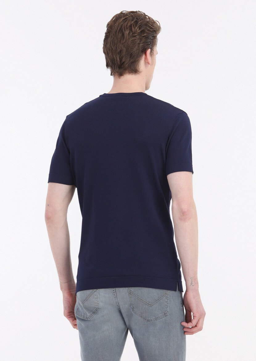 Navy Blue Knitwear - 5