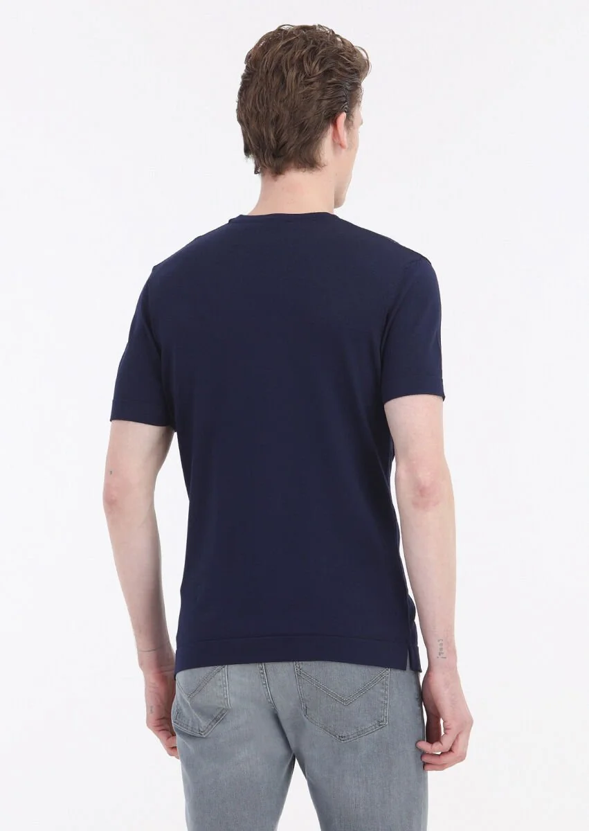 Navy Blue Knitwear - 5