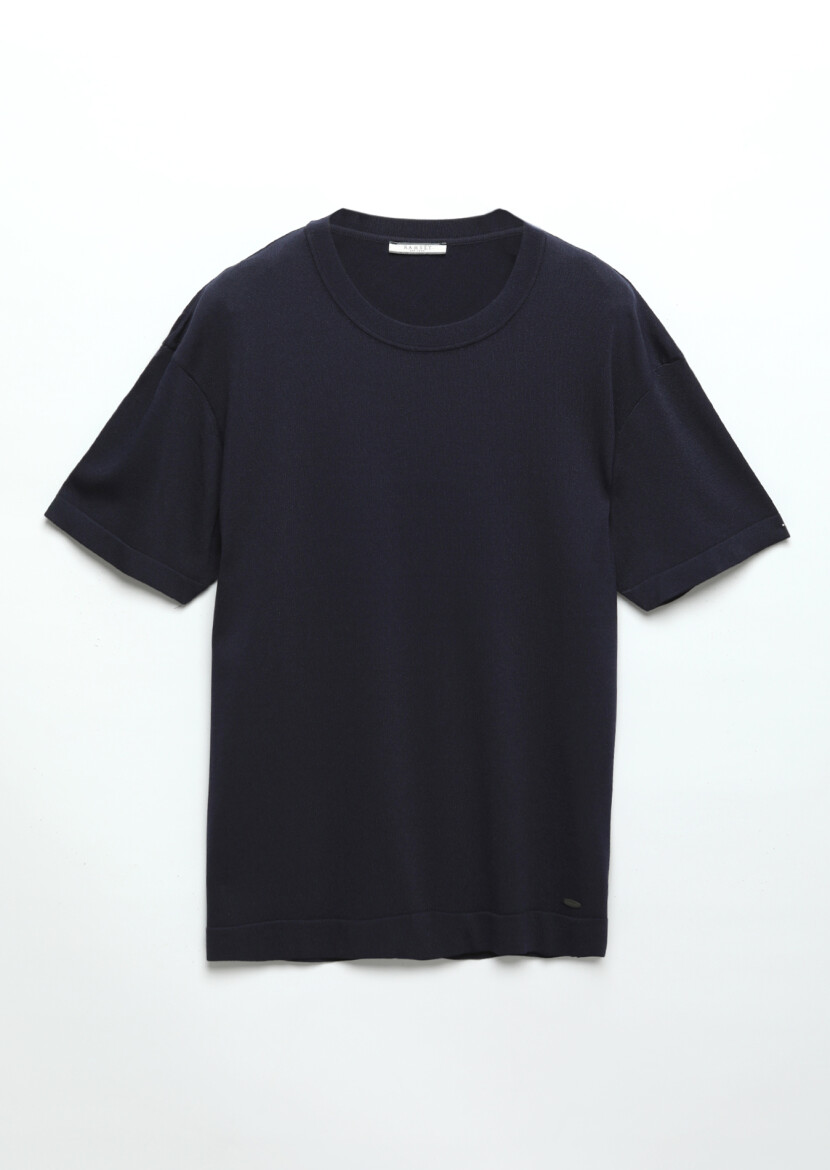 Navy Blue Knitwear - 7