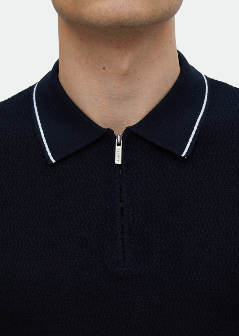 Navy Blue Knitwear - 3