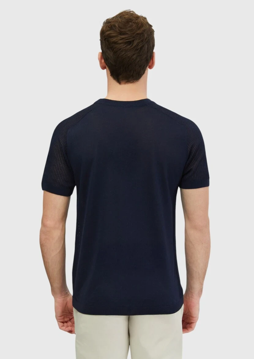 Navy Blue Knitwear 