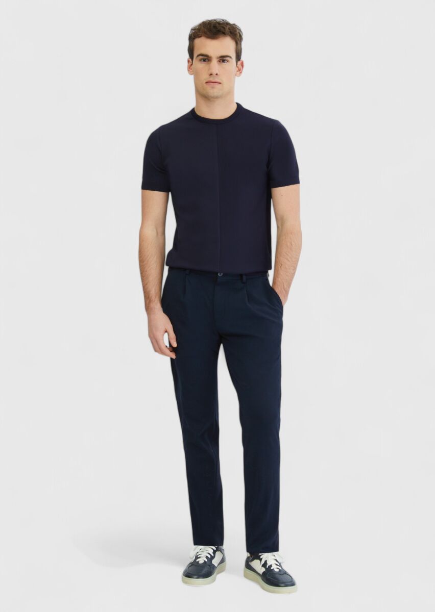 Navy Blue Knitwear - 2