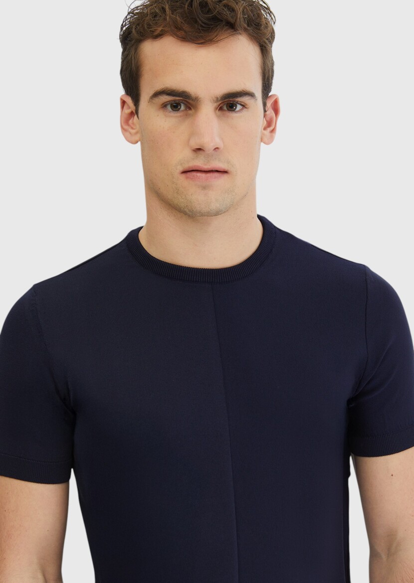 Navy Blue Knitwear - 3
