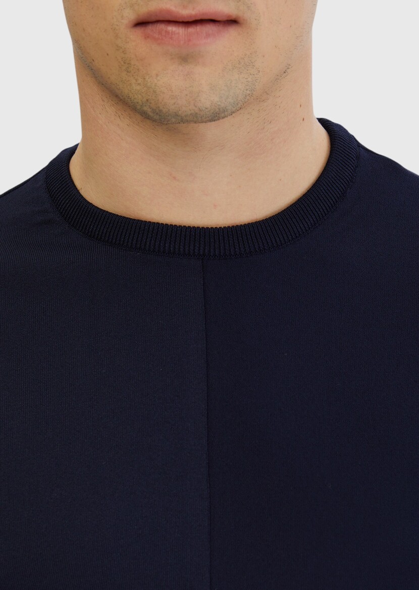 Navy Blue Knitwear - 5