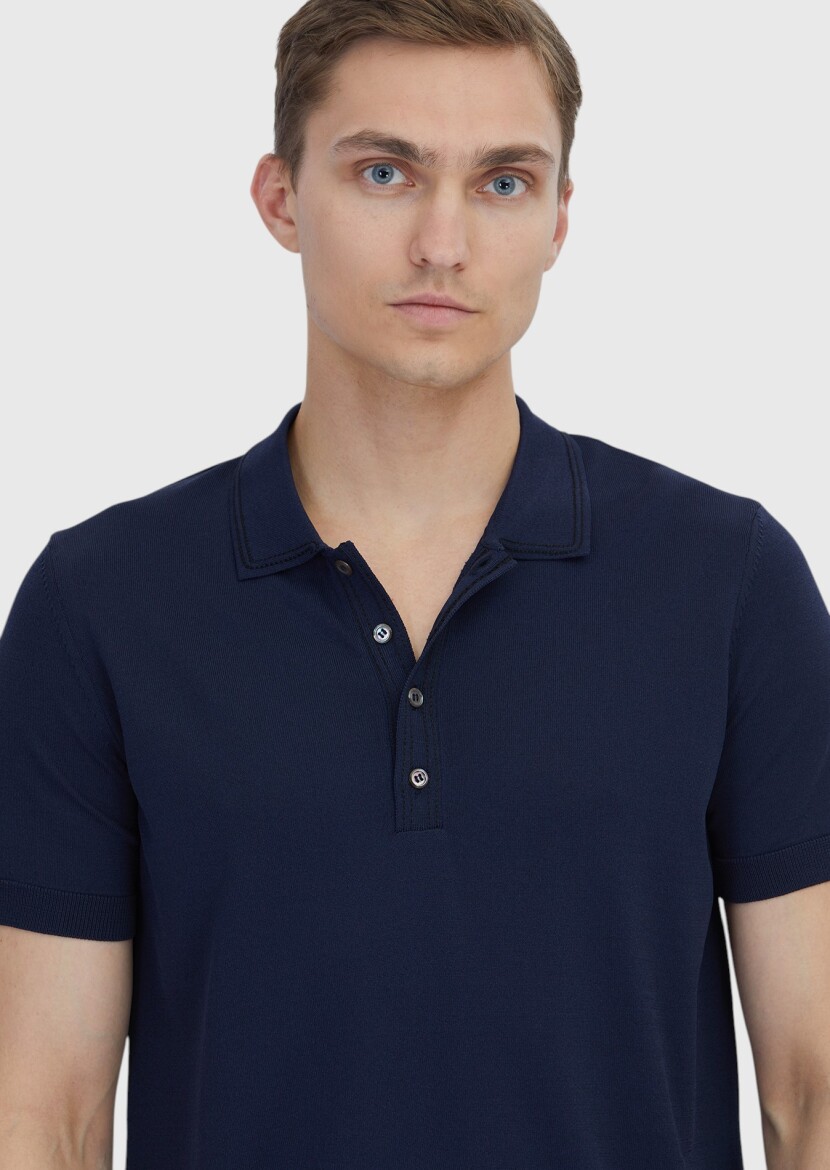 Navy Blue Knitwear - 3