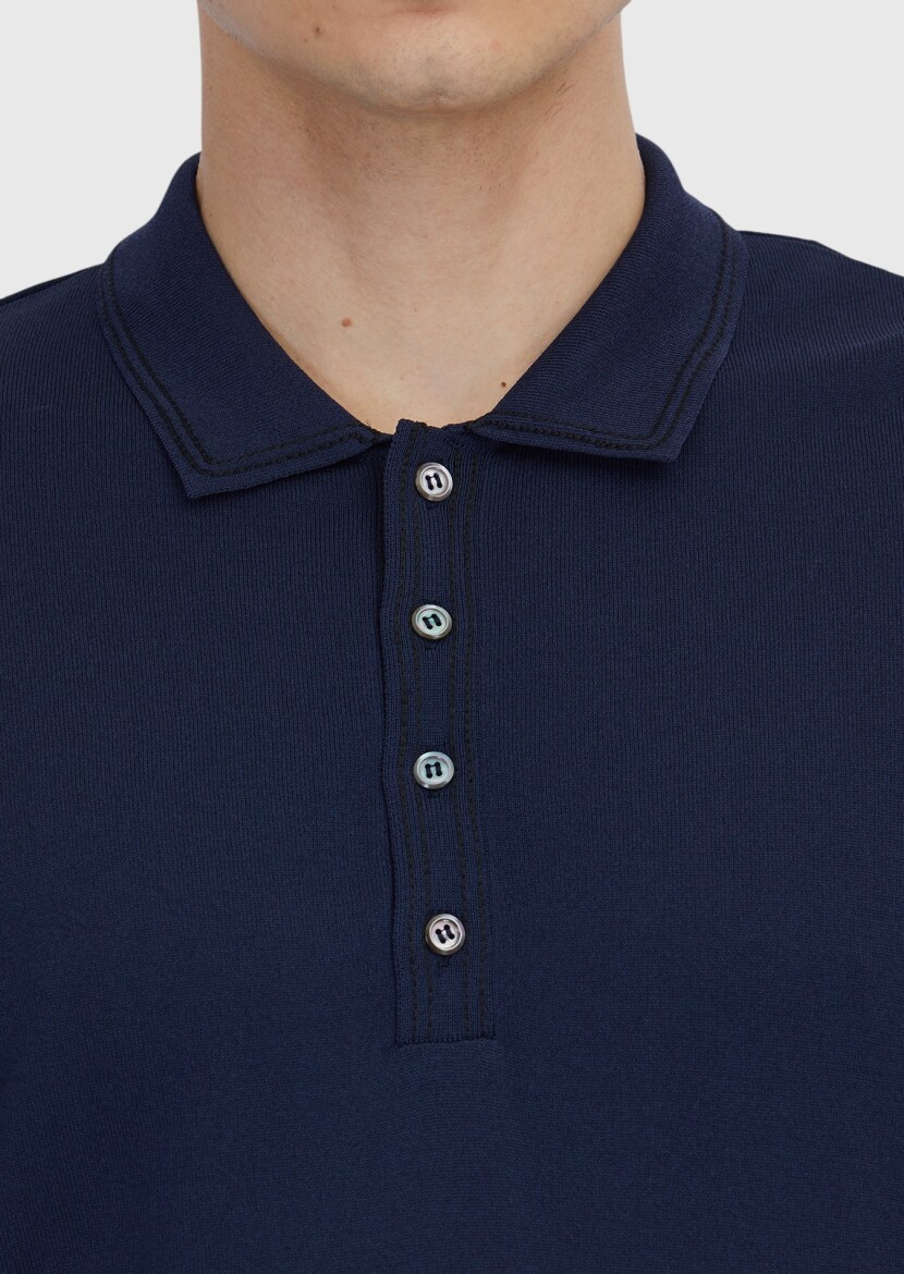 Navy Blue Knitwear - 4