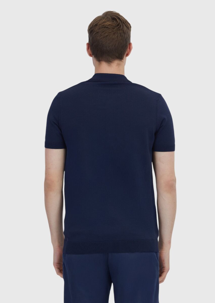 Navy Blue Knitwear - 5