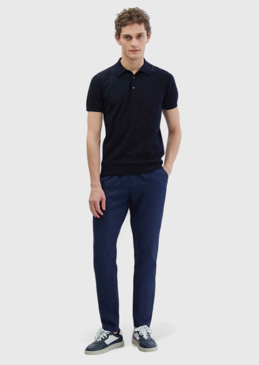 Navy Blue Knitwear - 2