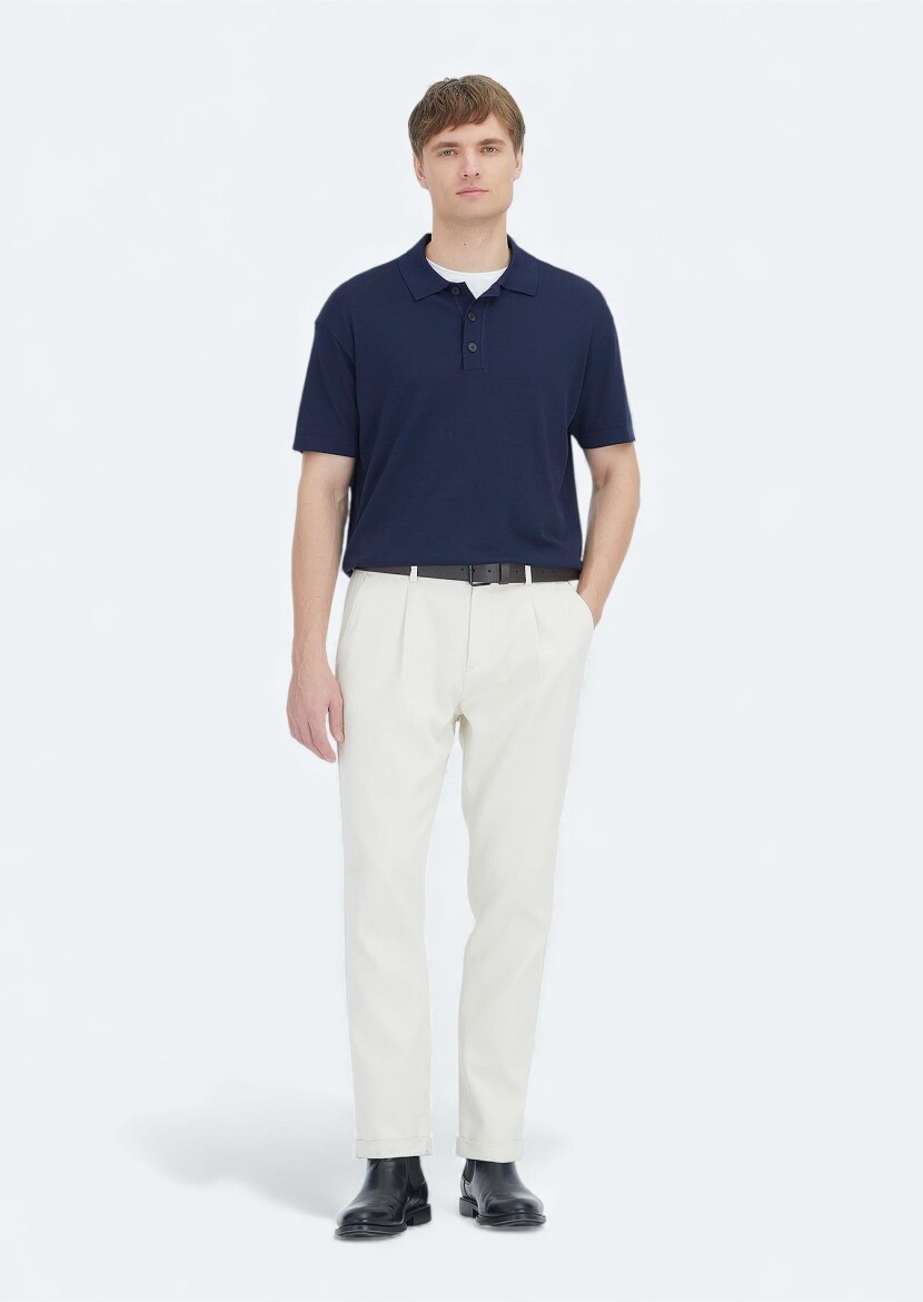 Navy Blue Knitwear - RAMSEY