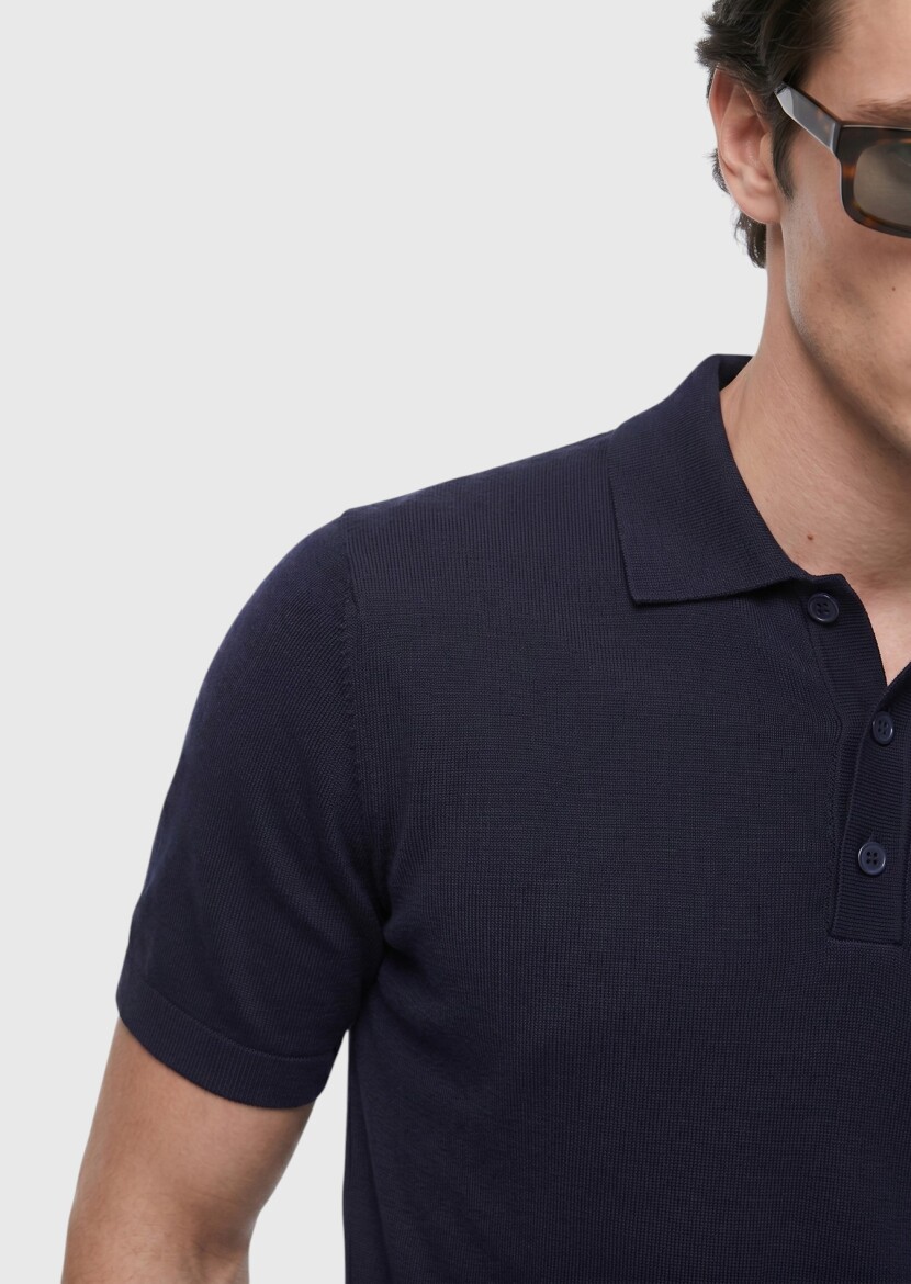 Navy Blue Knitwear - 3