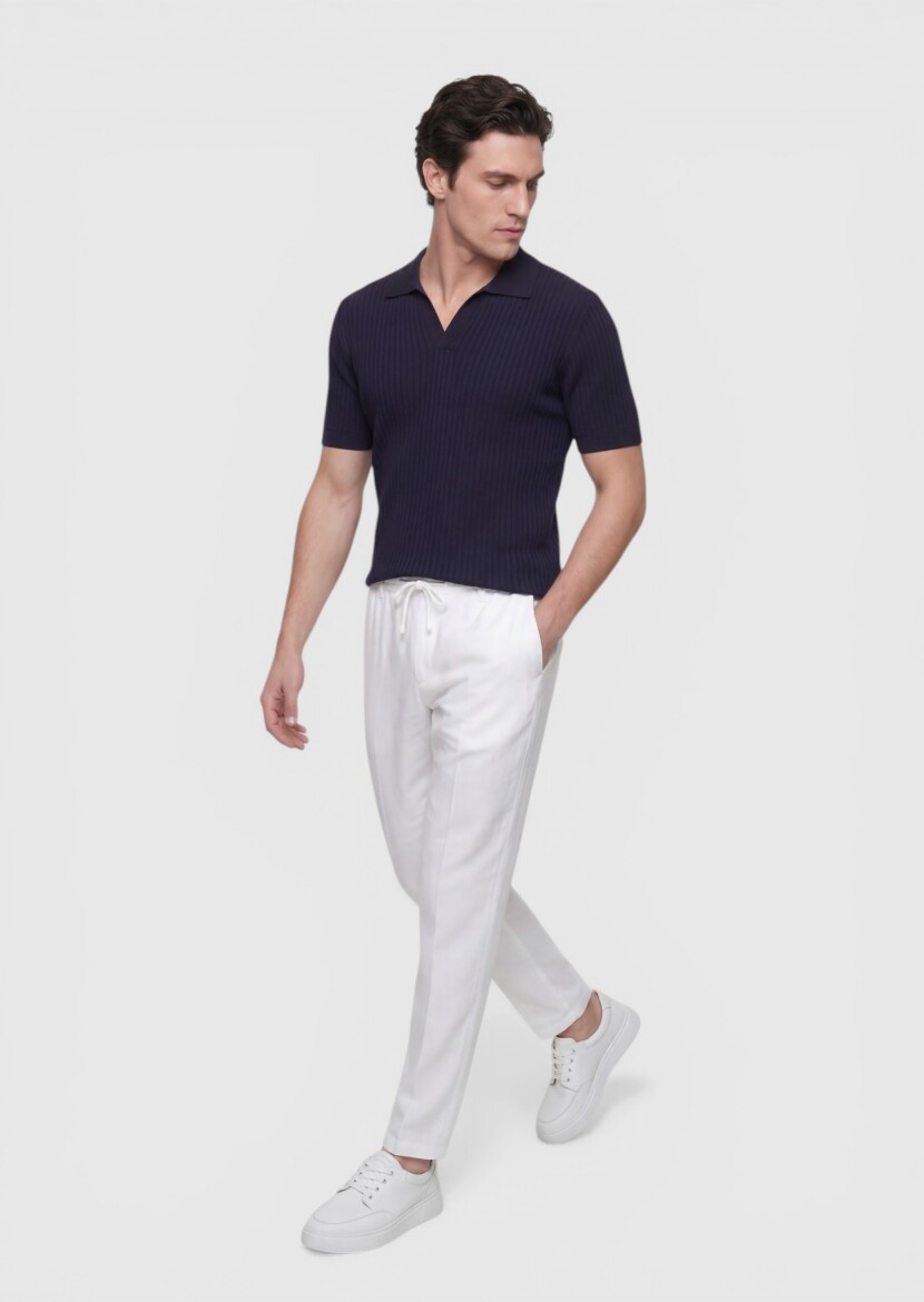 Navy Blue Knitwear - RAMSEY