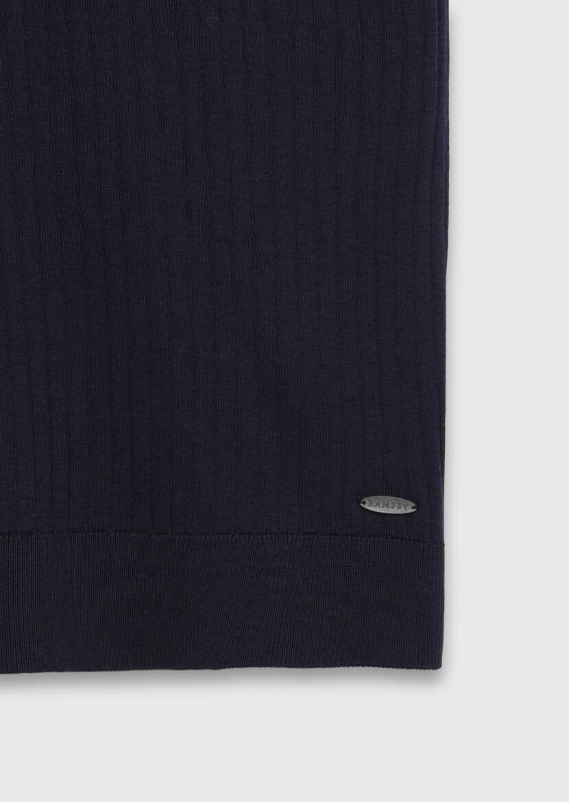 Navy Blue Knitwear - 7