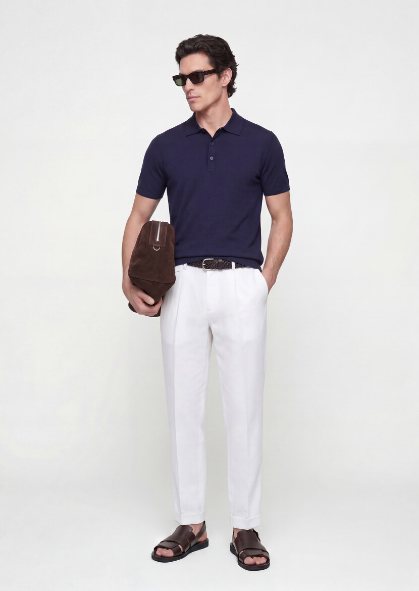 Navy Blue Knitwear - 2