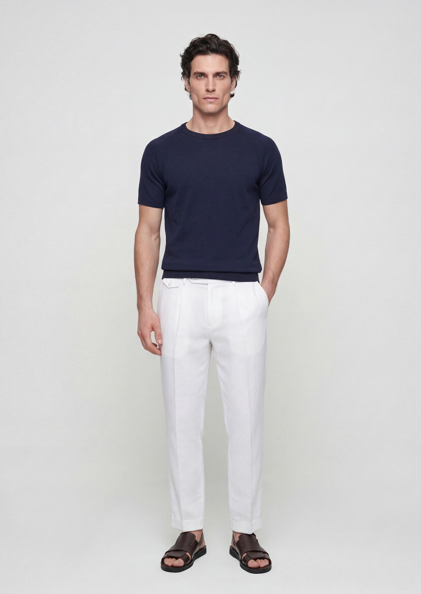 Navy Blue Knitwear - RAMSEY