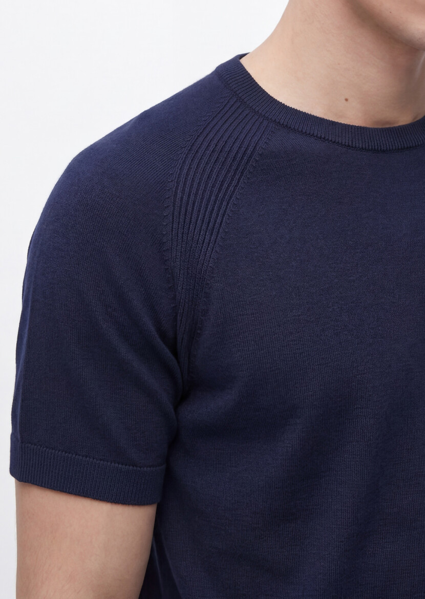 Navy Blue Knitwear - 3