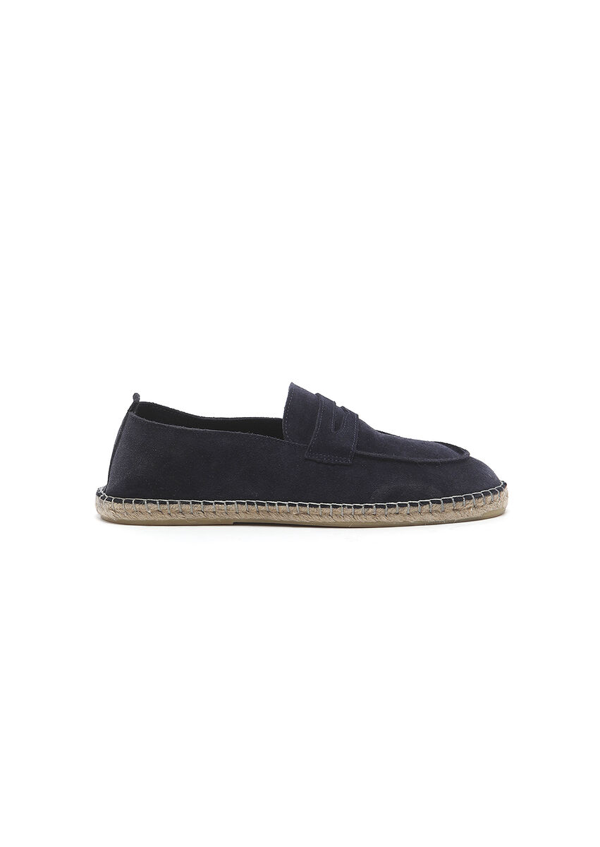 Navy Blue Loafer - 1