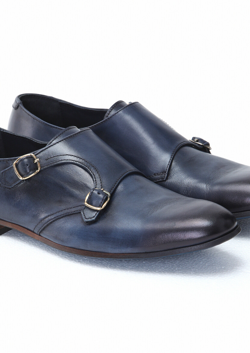 Navy Blue Loafer - 3