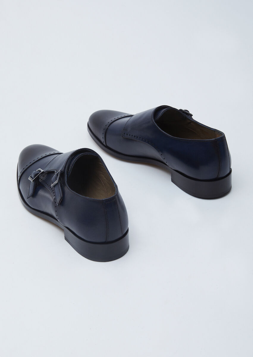 Navy Blue Loafer - 5