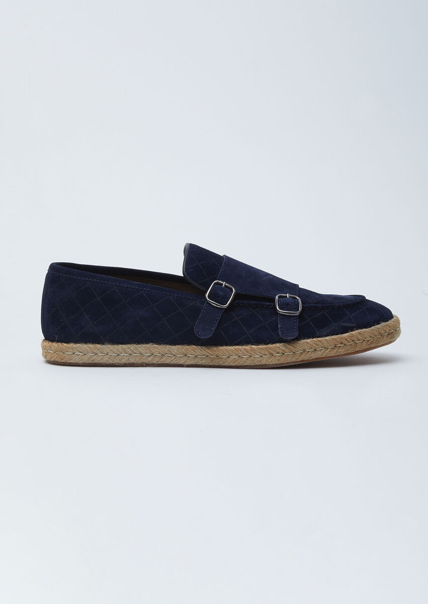 Navy Blue Loafer - 1