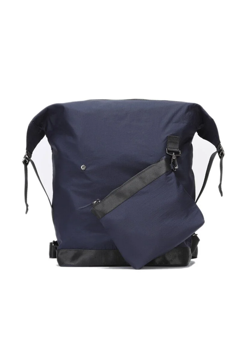 Navy Blue Material Bag 