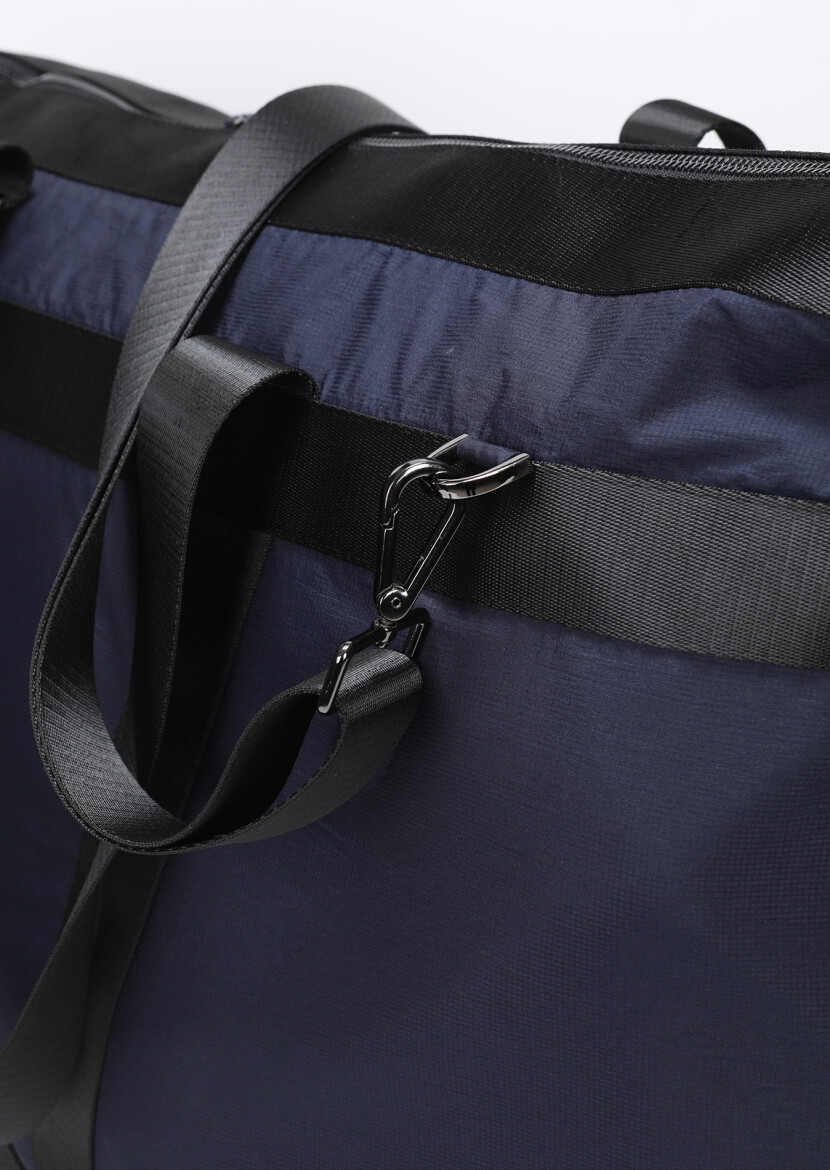 Navy Blue Material Bag - 5