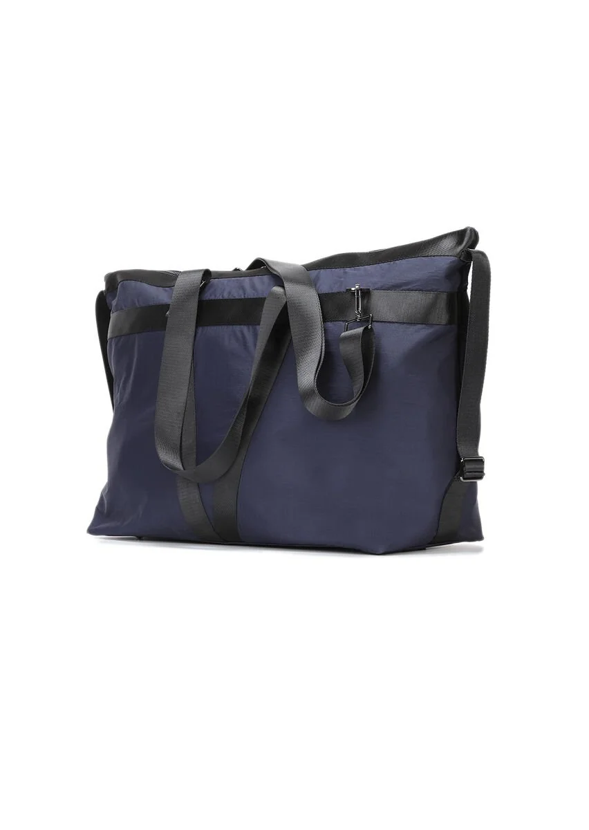 Navy Blue Material Bag - 3