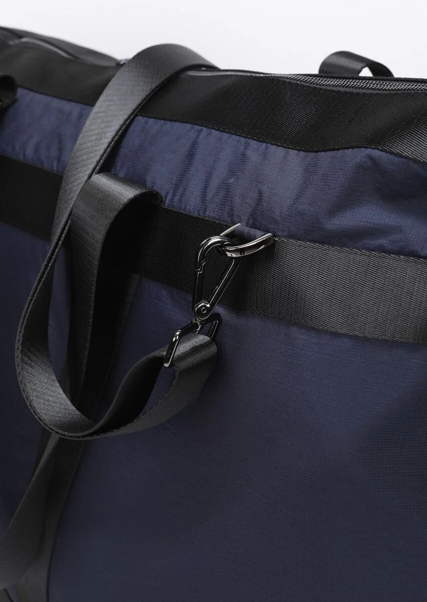 Navy Blue Material Bag - 5