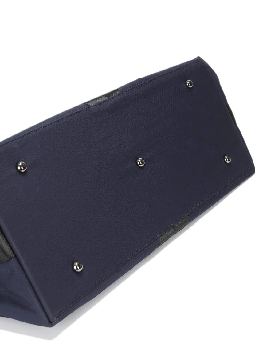 Navy Blue Material Bag - 8