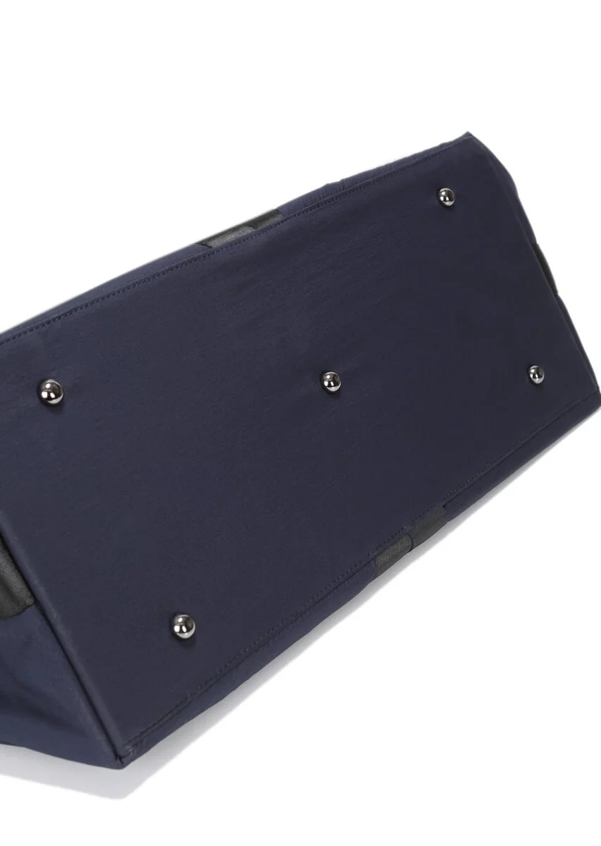 Navy Blue Material Bag - 8
