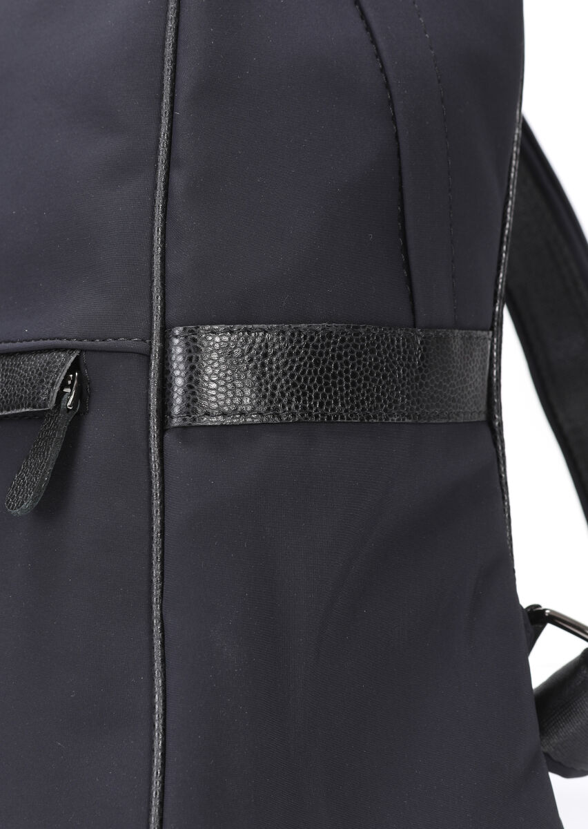 Navy Blue Material Bag - 4