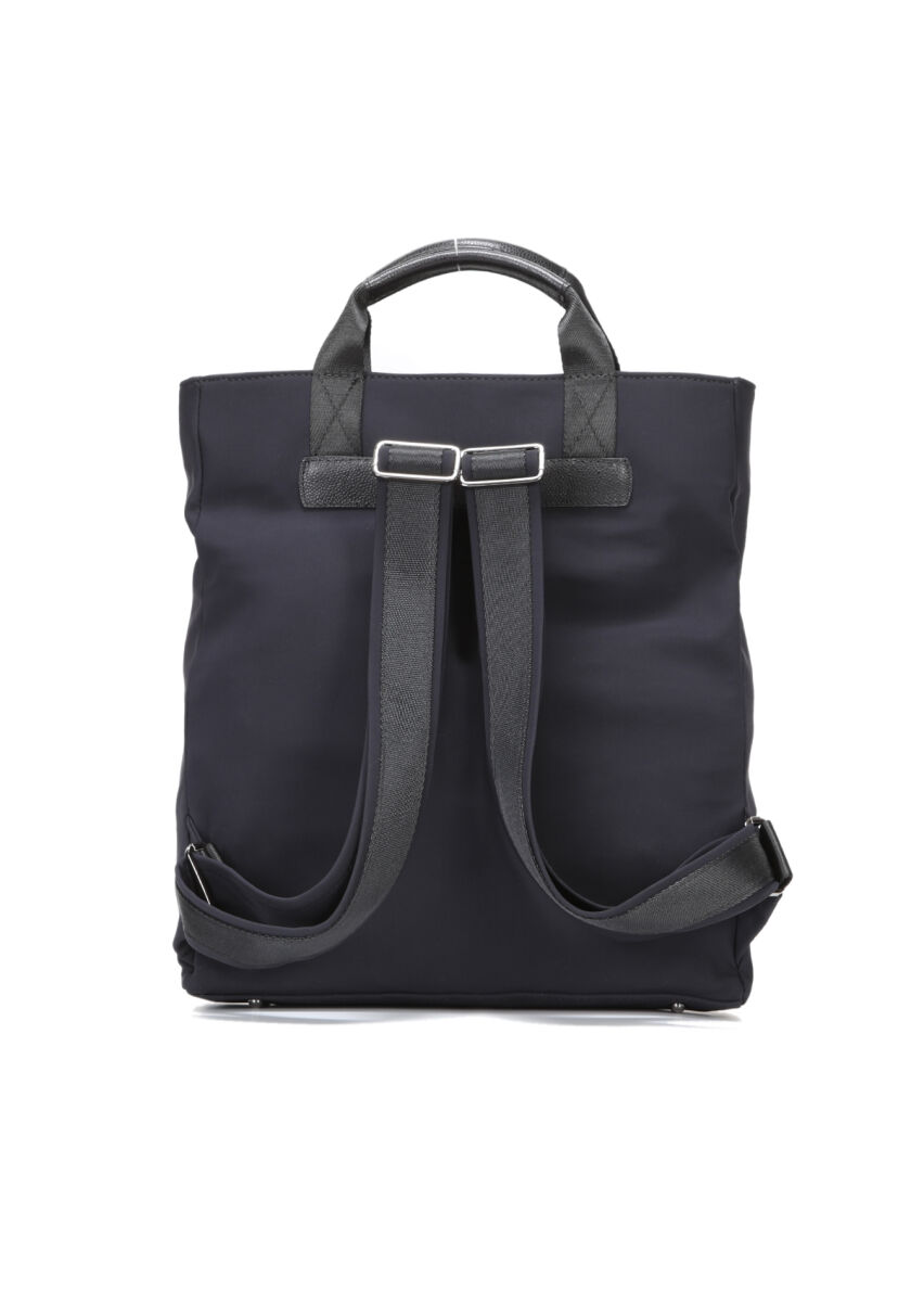 Navy Blue Material Bag - 2