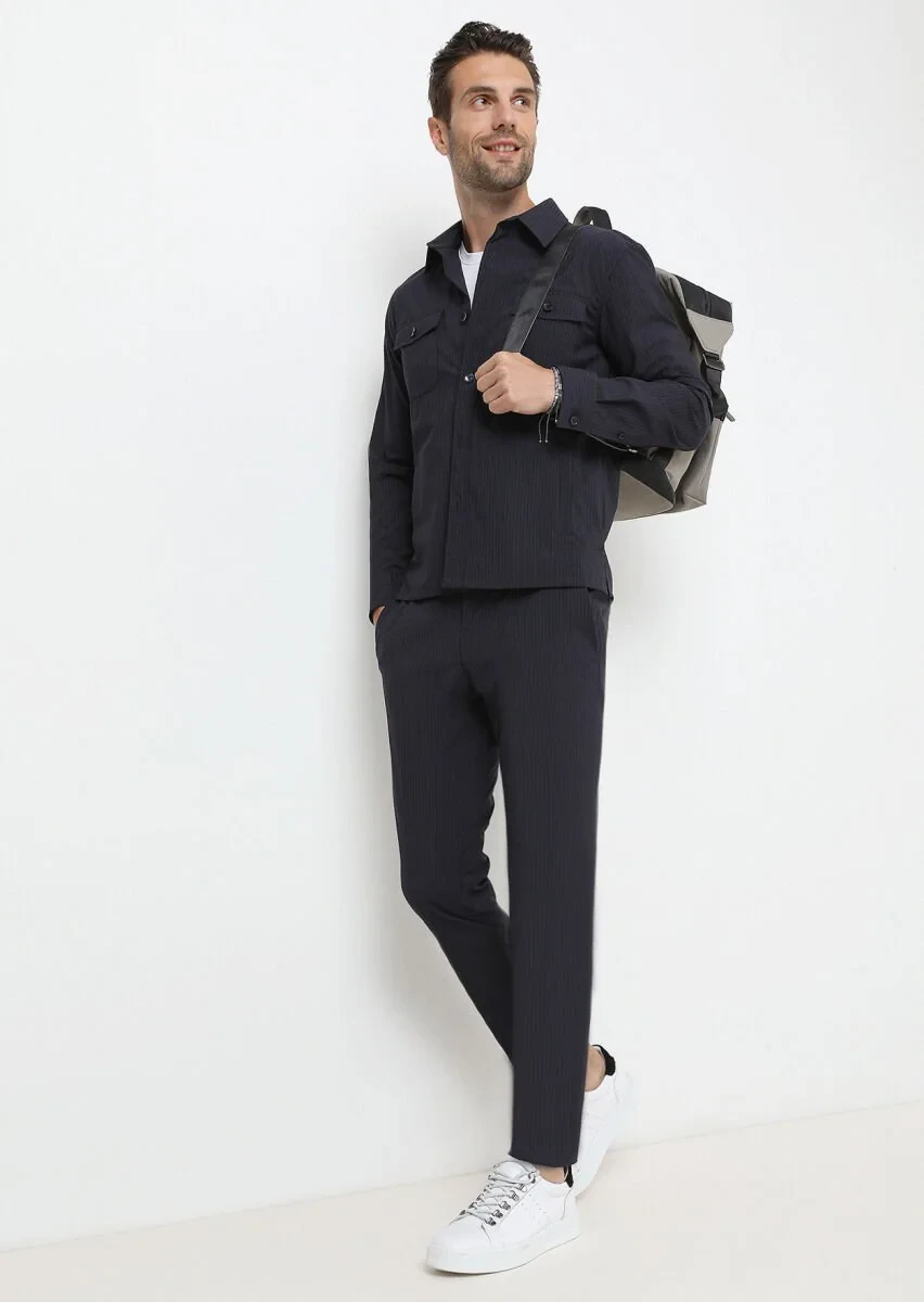Navy Blue New Gen Suit - 3