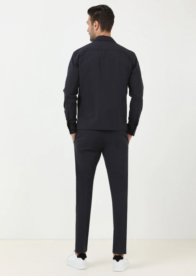 Navy Blue New Gen Suit - 5