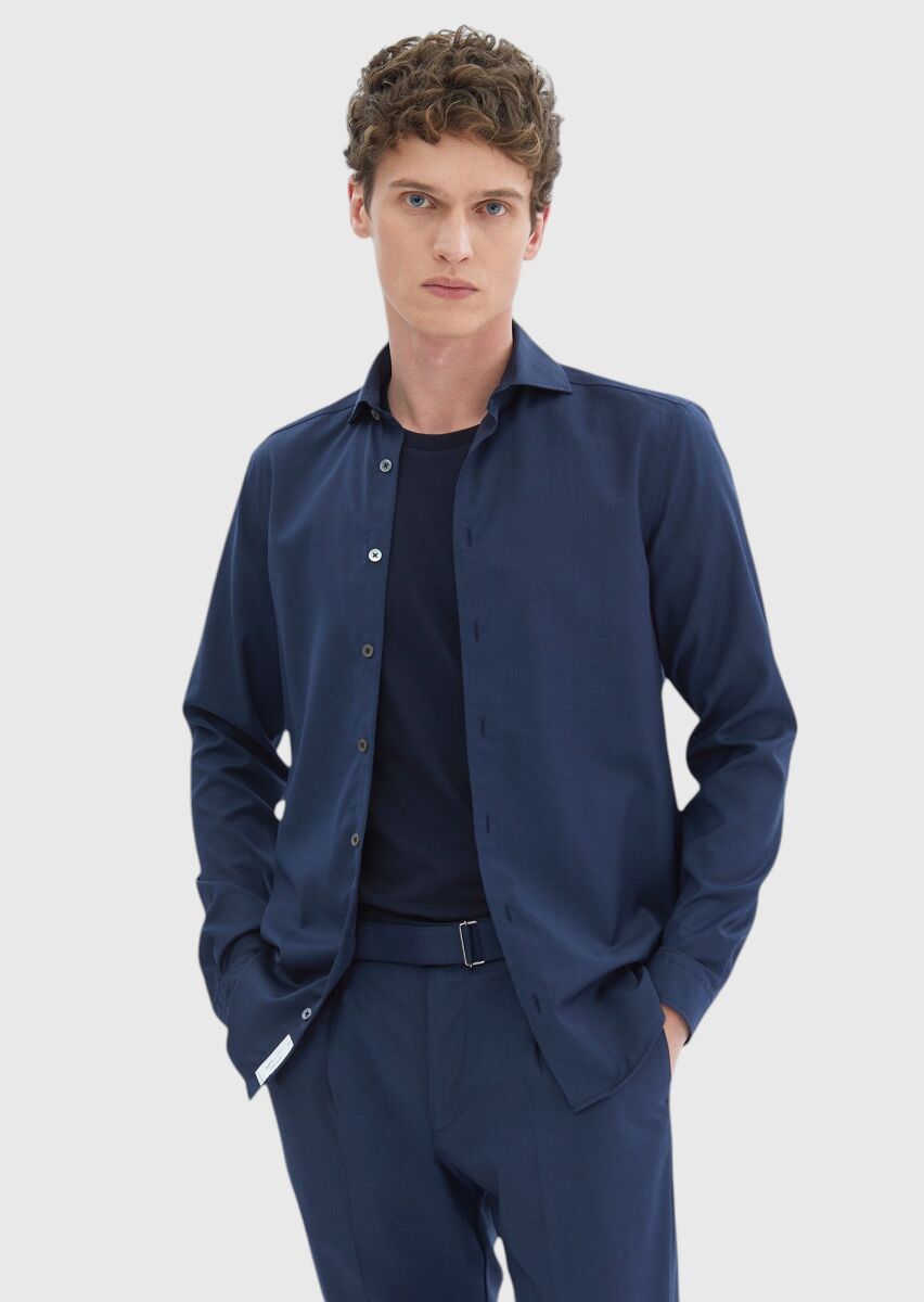 Navy Blue New Gen Suit - 1