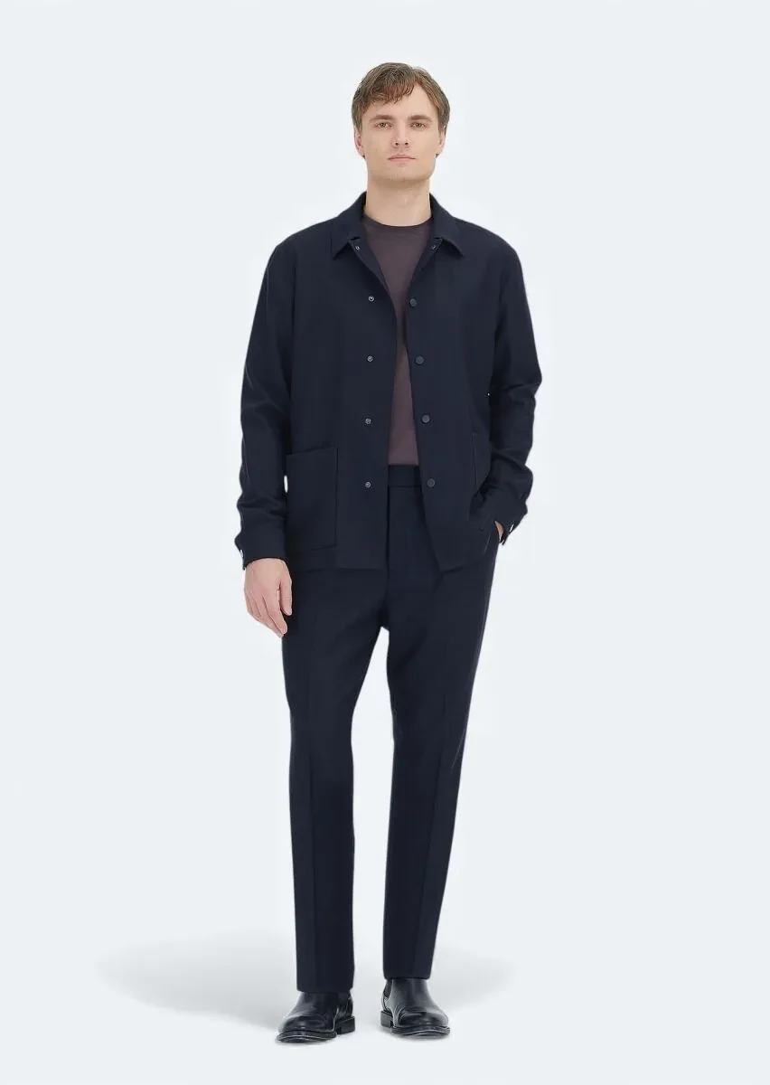 Navy Blue New Gen Suit - 1