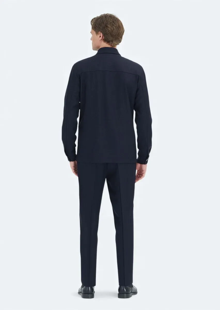 Navy Blue New Gen Suit - 7